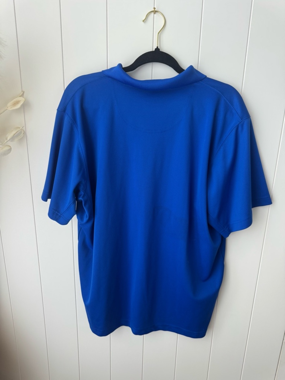 Columbia Omni-Shade Polo Shirt, Collared, Royal Blue Size XL 100% Polyester - Picture 4 of 5